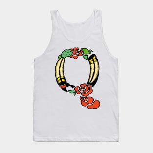 Crazy Monogram Q Tank Top